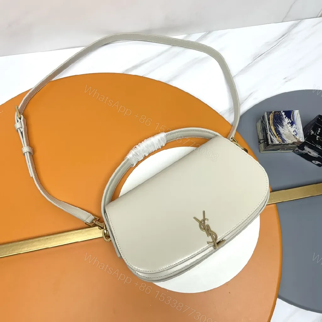 Neutral Leather Crossbody: Minimal Luxury, Compact & Practical — view 1