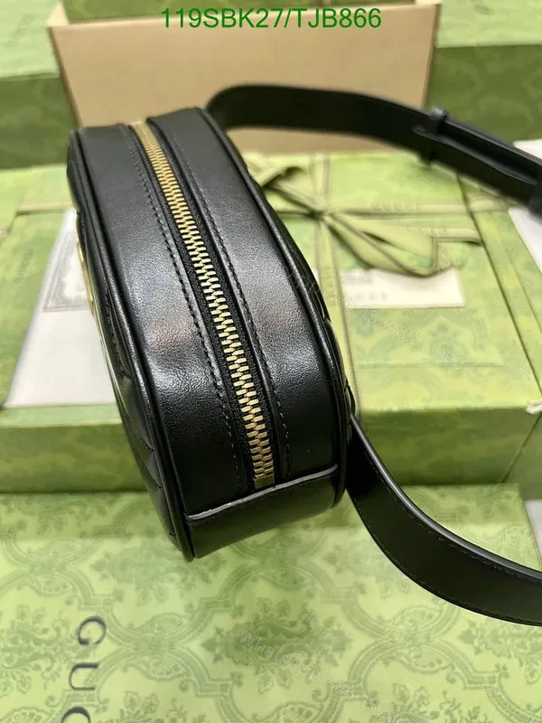View 5 of Gucci Belt Bag Black made of Leather 476434