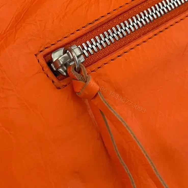 View 15 of 高仿Balenciaga*LeCagole系列餃子包橙色S