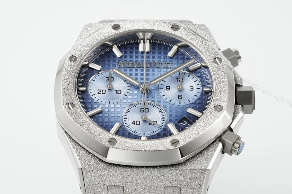 View 3 of Royal Oak Chrono 26240BC 41mm SS/SS Blue Dial APS SH4401 Super Clone