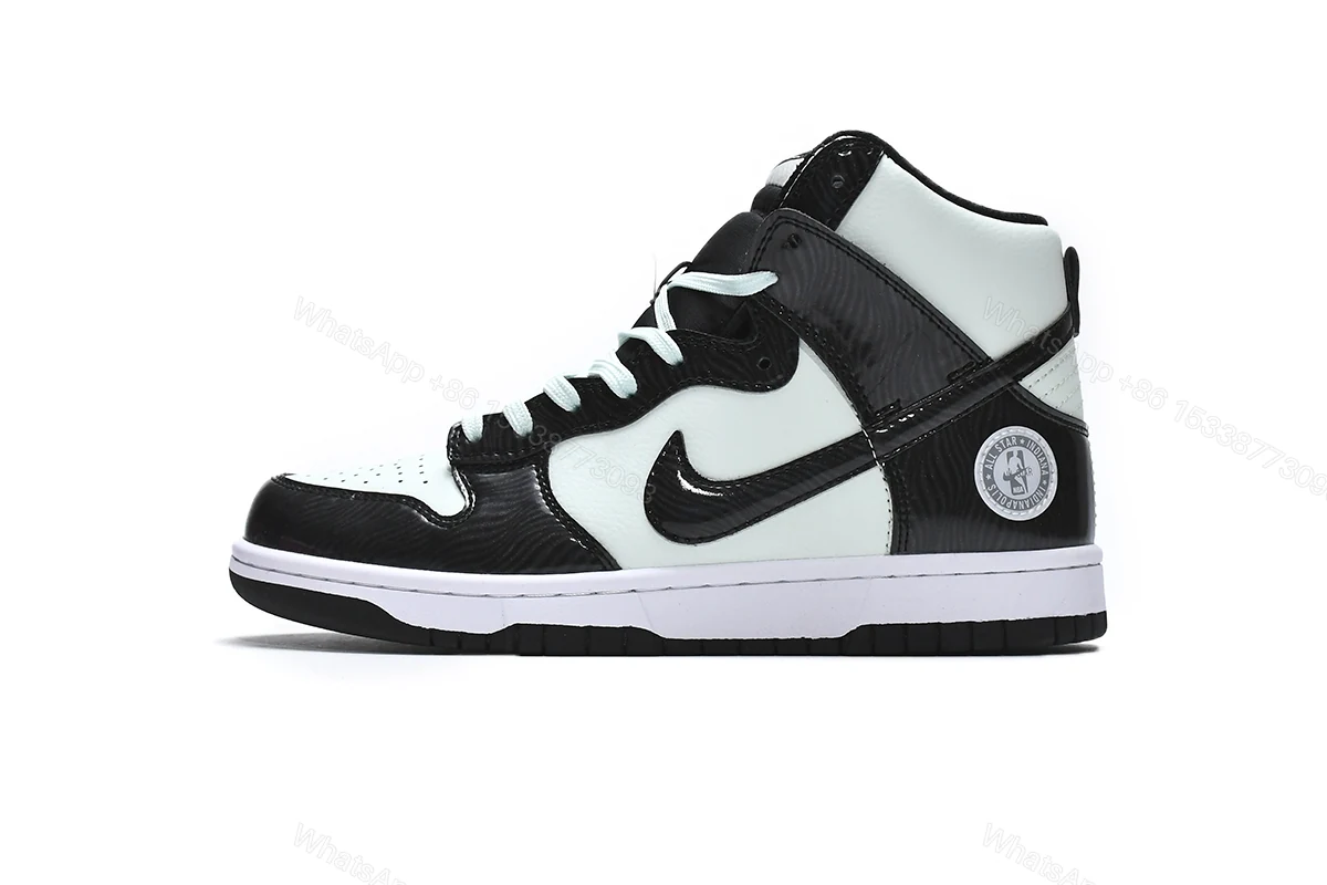 View 8 of Nike Dunk High PRM SB Mint Gold Star DD1398-300