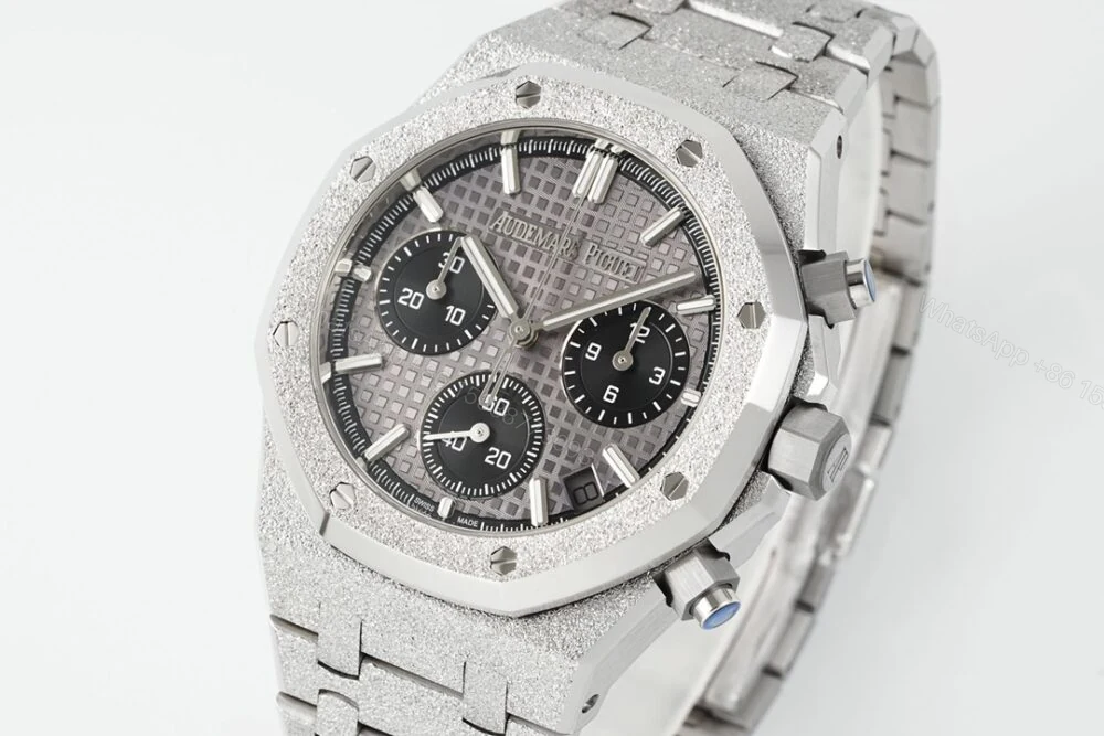 View 2 of Royal Oak Chrono 26240BC 41mm SS/SS Grey Dial APS SH4401 Super Clone