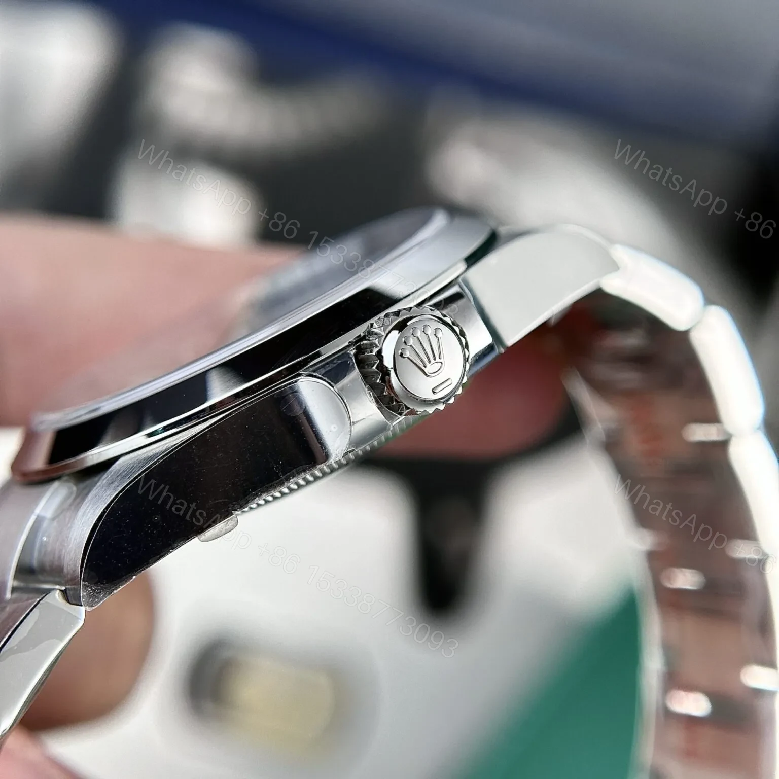 View 8 of Replica Rolex Air-King Black Dial 116900