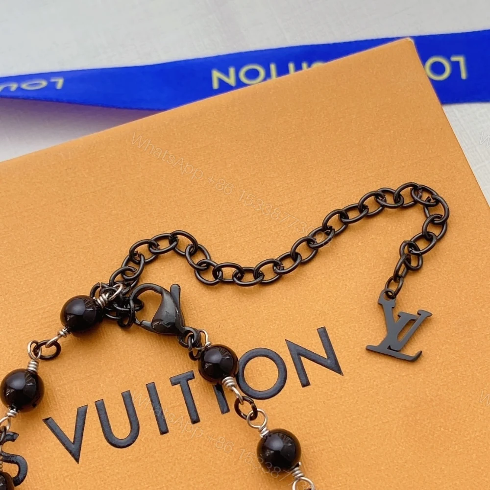 View 7 of LOUIS VUITTON LV PEARLS NECKLACE BLACK M02445