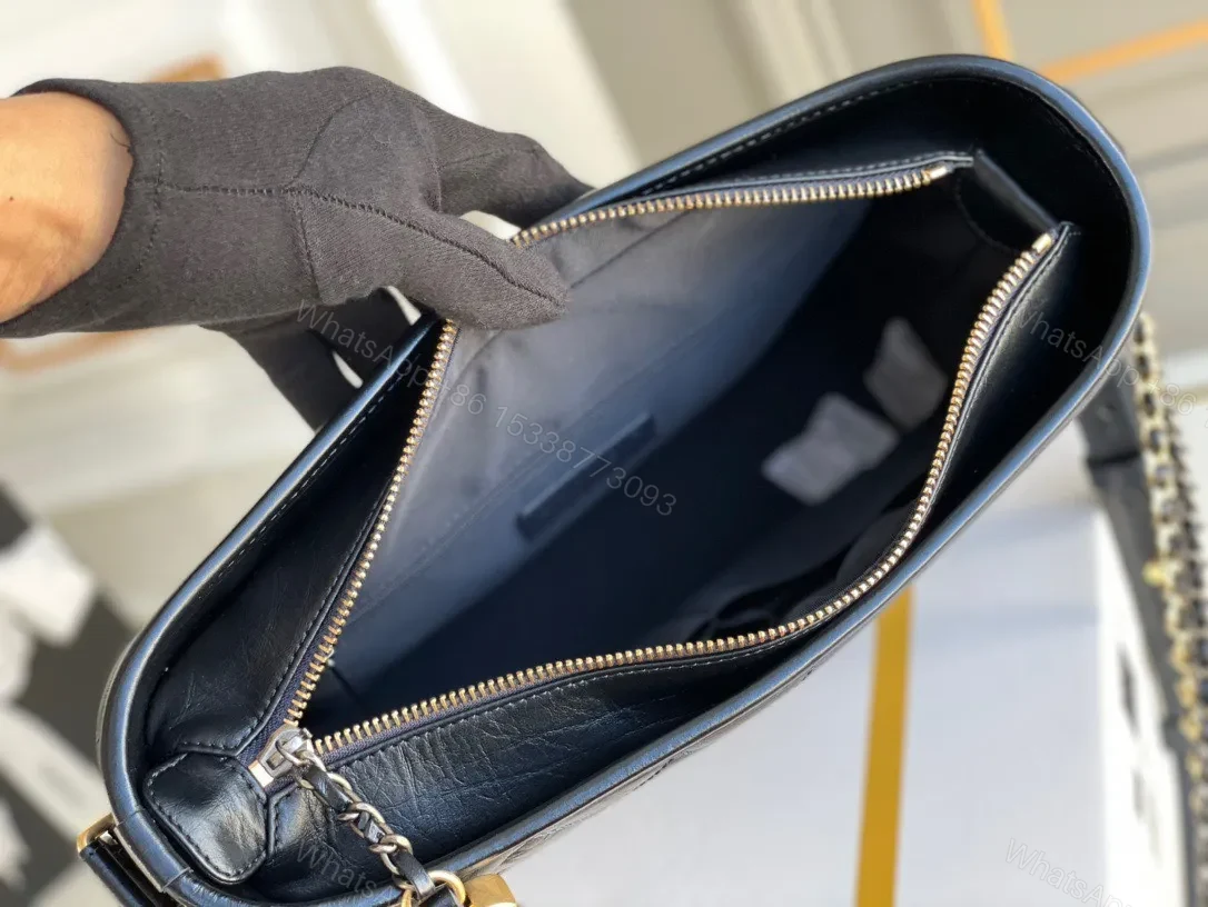 View 5 of Chanel Gabrielle Small Hobo Bag Handbag Soft Leather 28cm