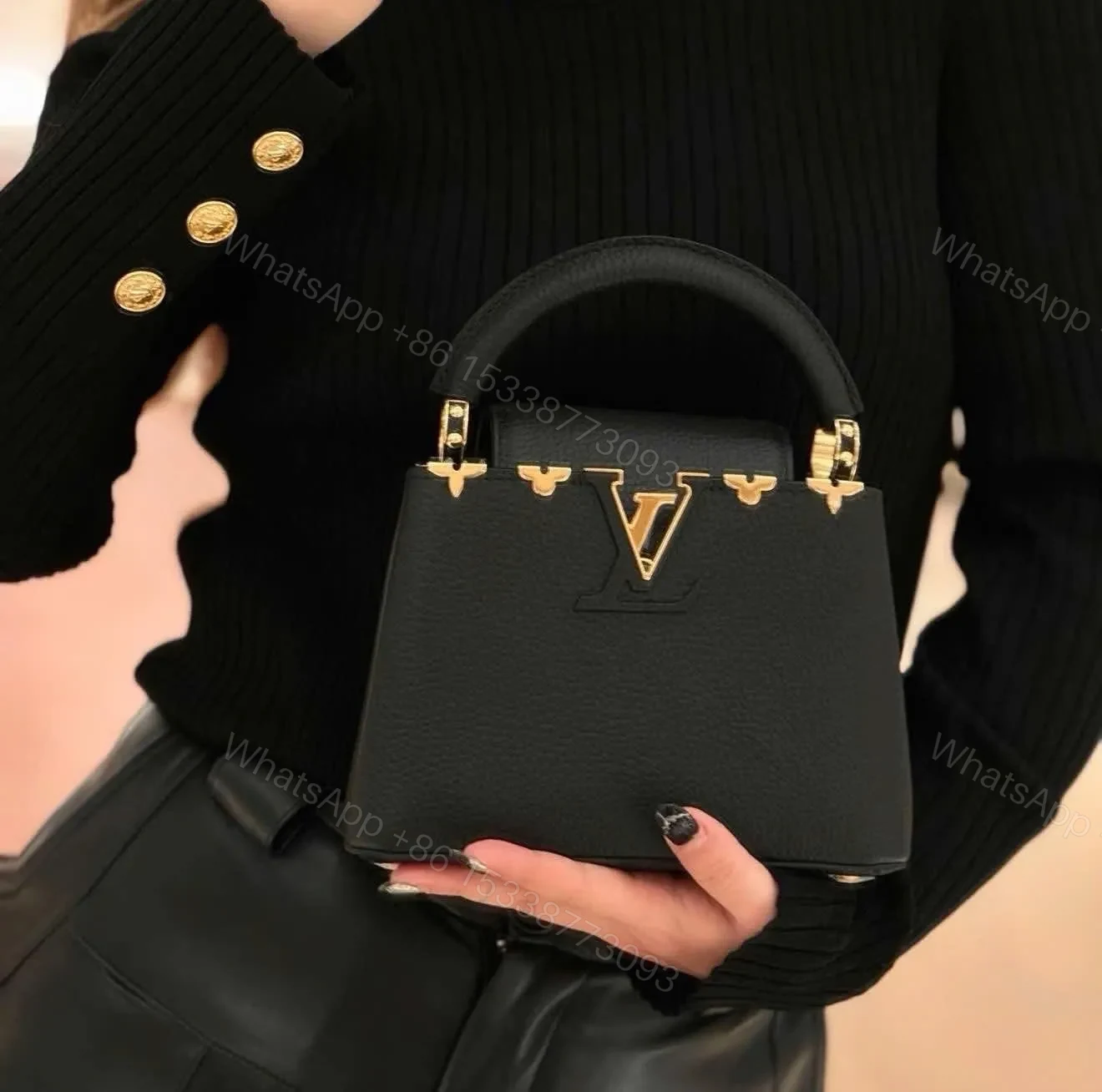 View 5 of Louis Vuitton Capucines Mini handbag