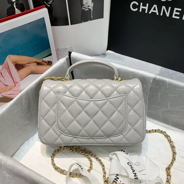 View 2 of Chic Quilted Mini Bag with Gold Clasp â€“ Luxury Everyday Bag
