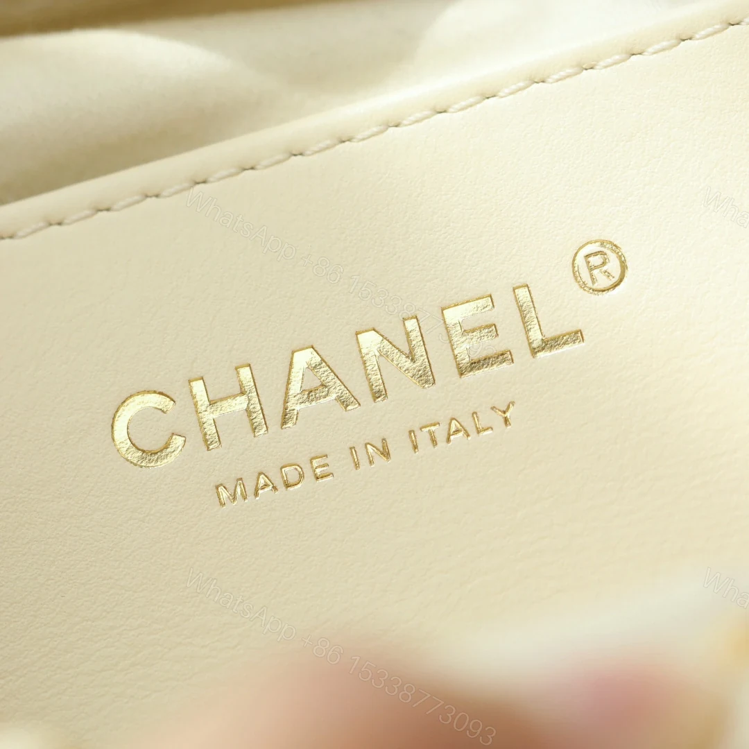 View 9 of 高仿Chanel*26P/25Bag系列AS5631小牛皮手袋Mini白色免檢版