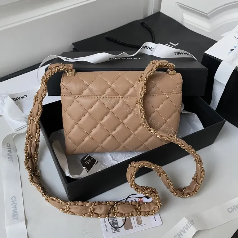 View 4 of Chanel-Inspired Quilted Shoulder Bag â€“ Luxe Everyday Elevation