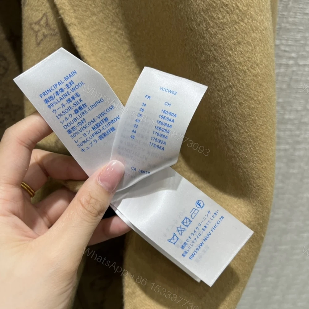 View 10 of Louis Vuitton Signature Short Double Face Wrap Coat 1AA8T0