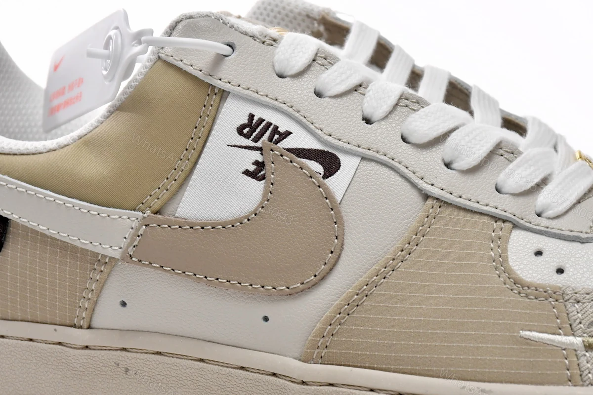 View 9 of Nike Air Force 1 Low Tan Bling DX6061-112