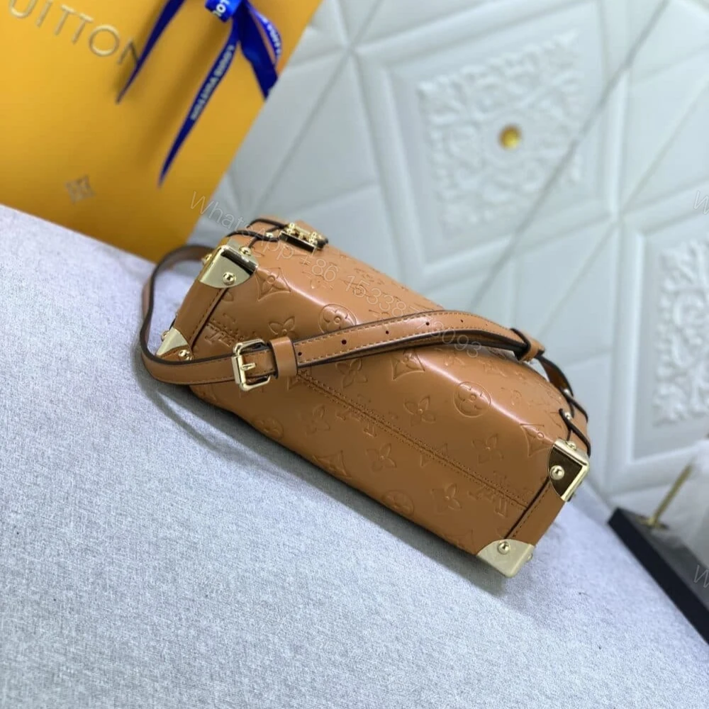 View 4 of Louis Vuitton Side Trunk Brown 21Cm M21741