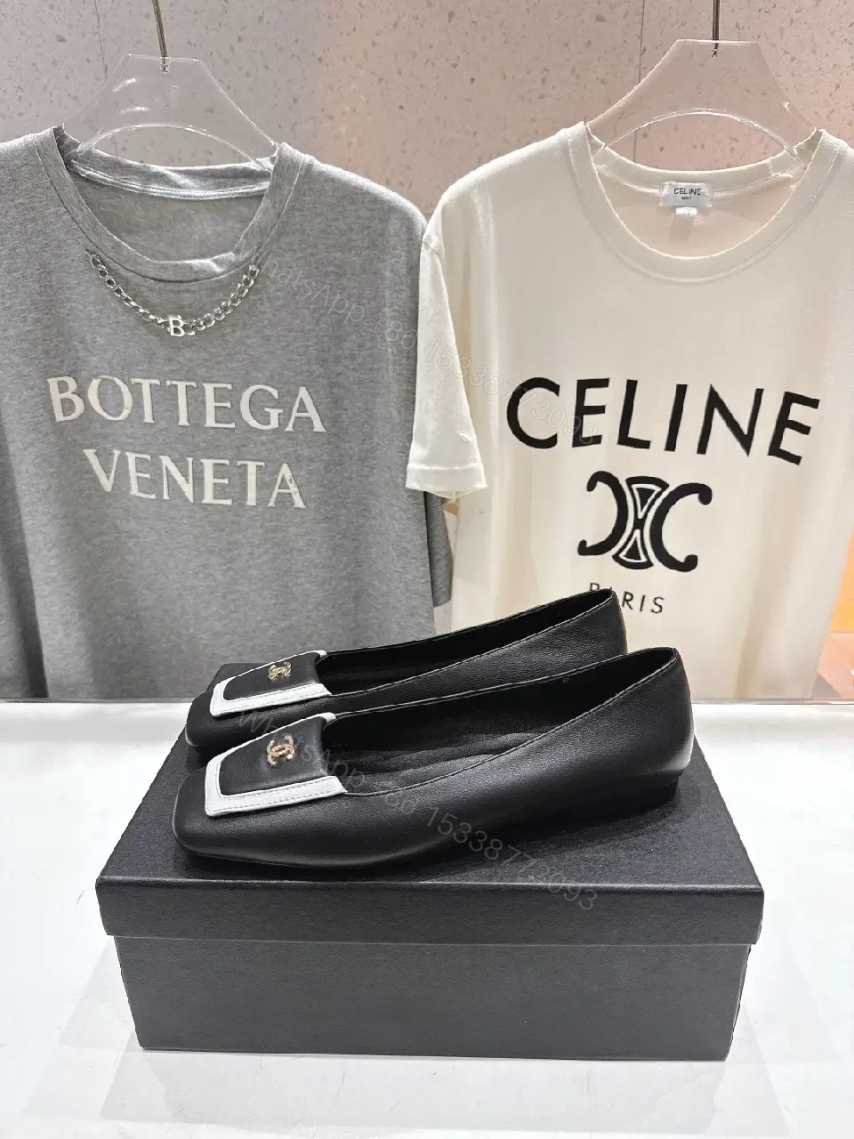 View 2 of Black Leather Loafers + Premium Leather + Minimalist + Signature Hardware + Loafers