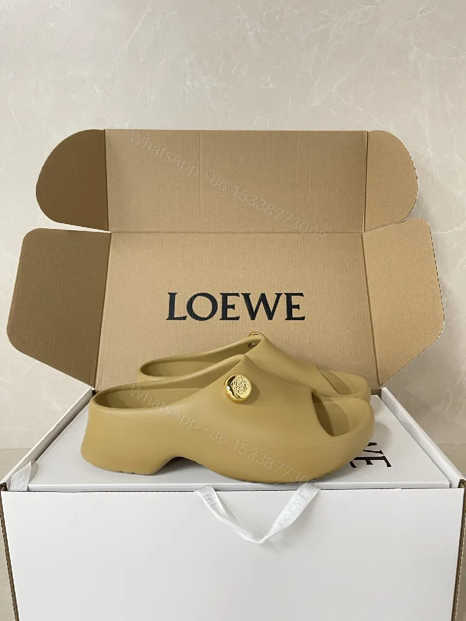 View 5 of Minimalist Signature Slip-On Sandals - Luxe Comfort