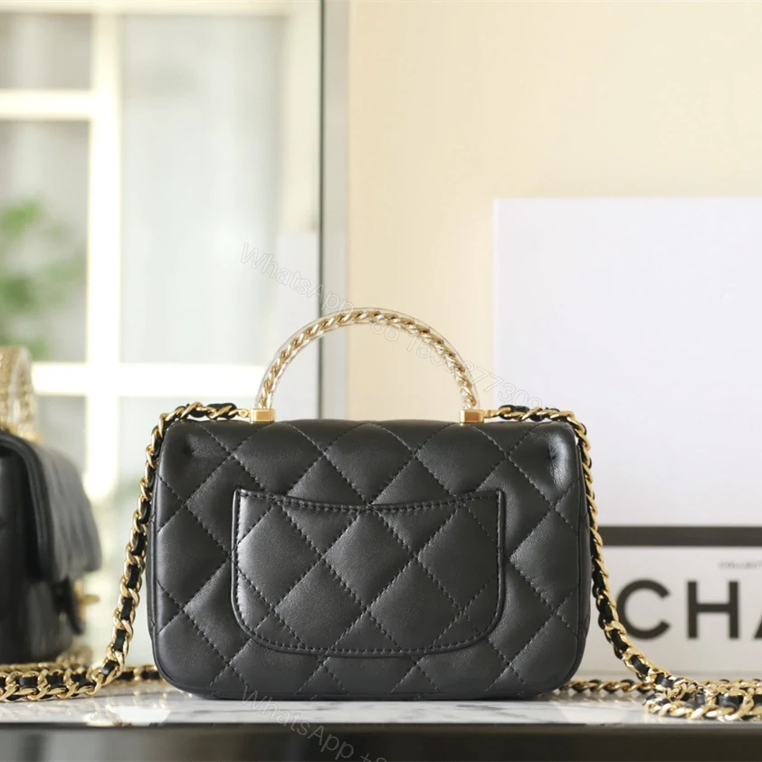View 2 of 高仿Chanel*24S系列AS4847小羊皮黑色單肩包免檢版