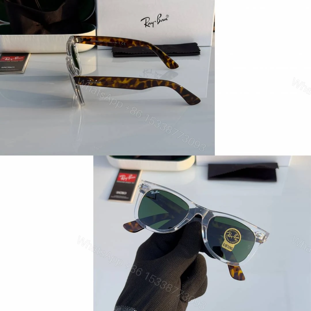 View 2 of First Copy Rayban 2140 Green Glass Quality