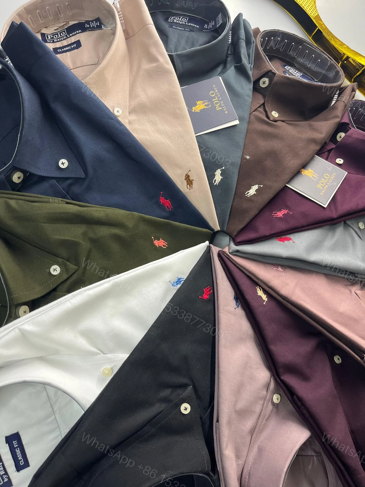 View 2 of FIRST COPY RALPH LAUREN PLAIN SHIRT