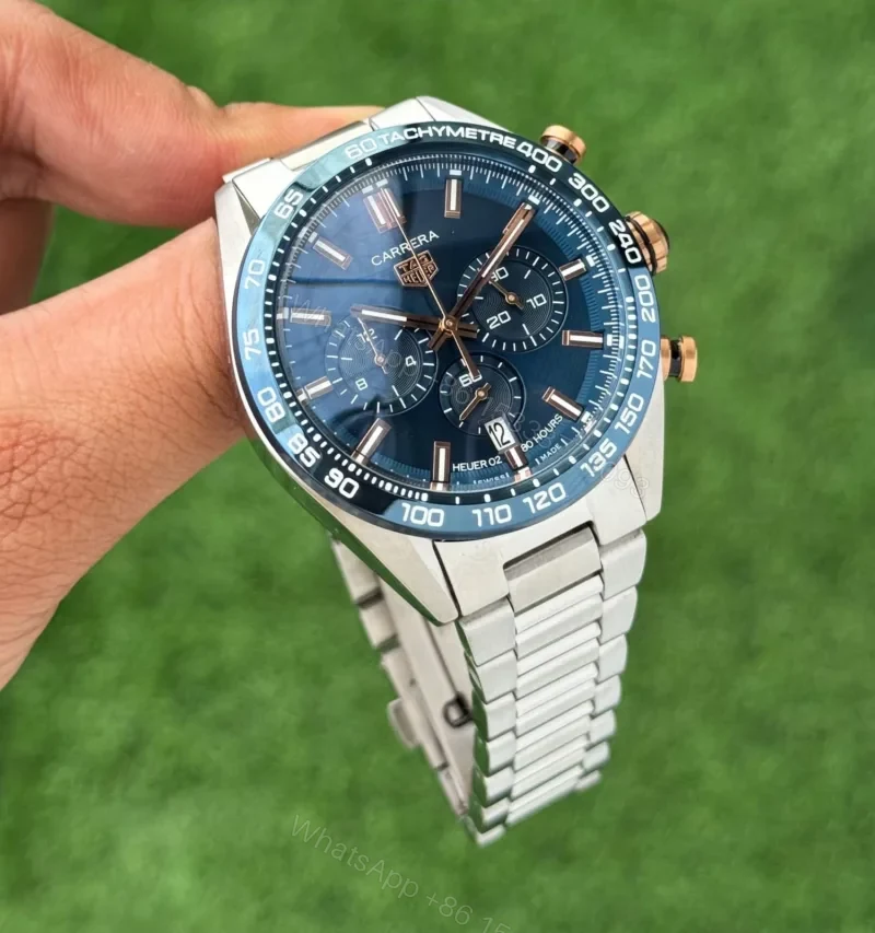 Tag Heuer 7AA Blue Dial 44mm Quartz Watch — view 1