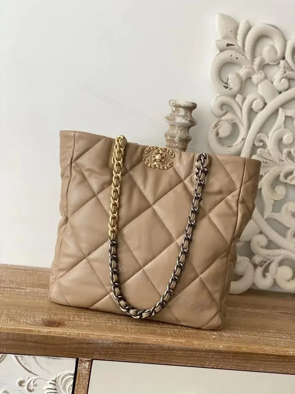 CHANEL Quilted Chanel Shopping Bag — view 1