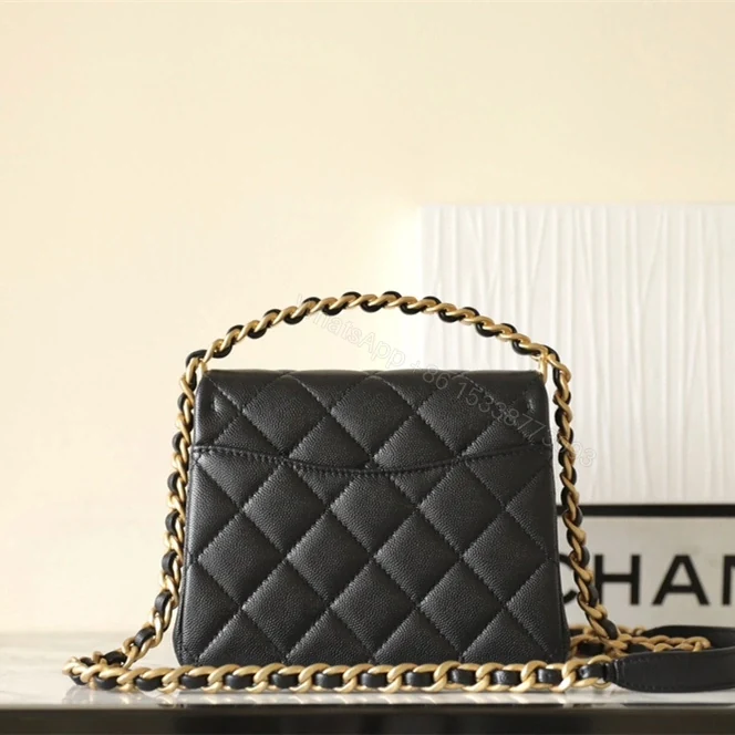 View 2 of 高仿Chanel*24S系列AS4472黑色球紋牛皮單肩包免檢版