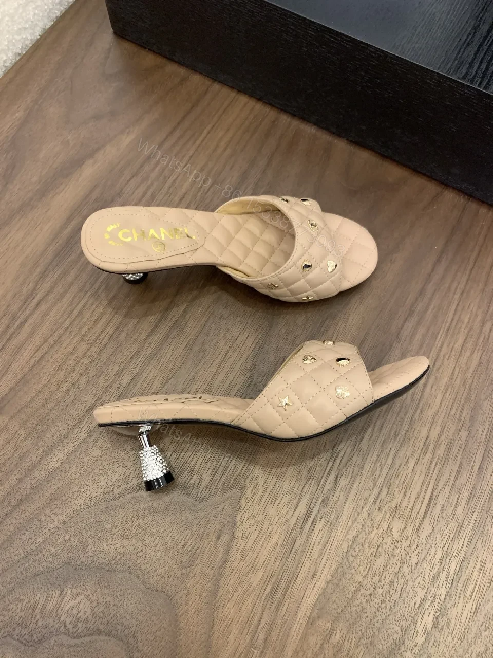 View 6 of Quilted Slip-On: Luxe Neutral Chic Casual Sneaker