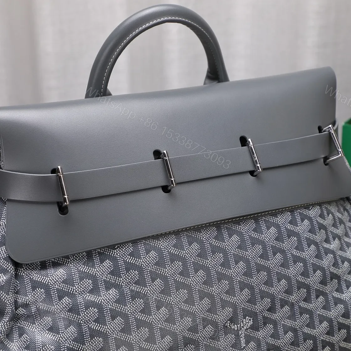 View 4 of Goyard Steamer PM Grey Backpack