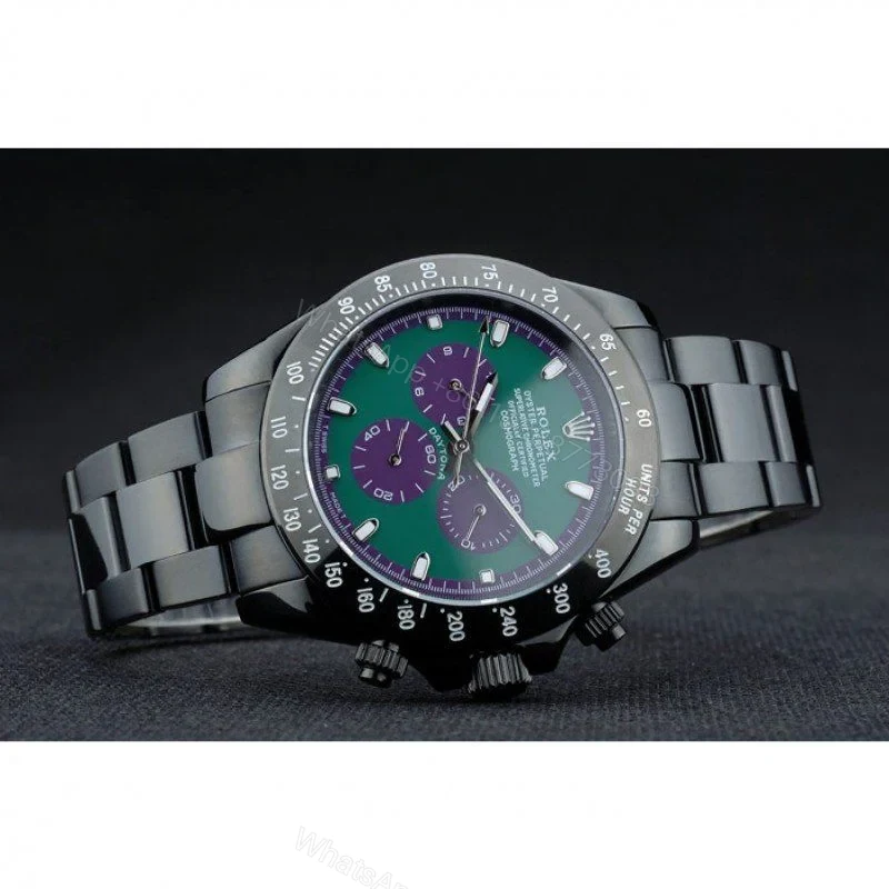 View 4 of Replica Rolex Daytona Green Dial 80246