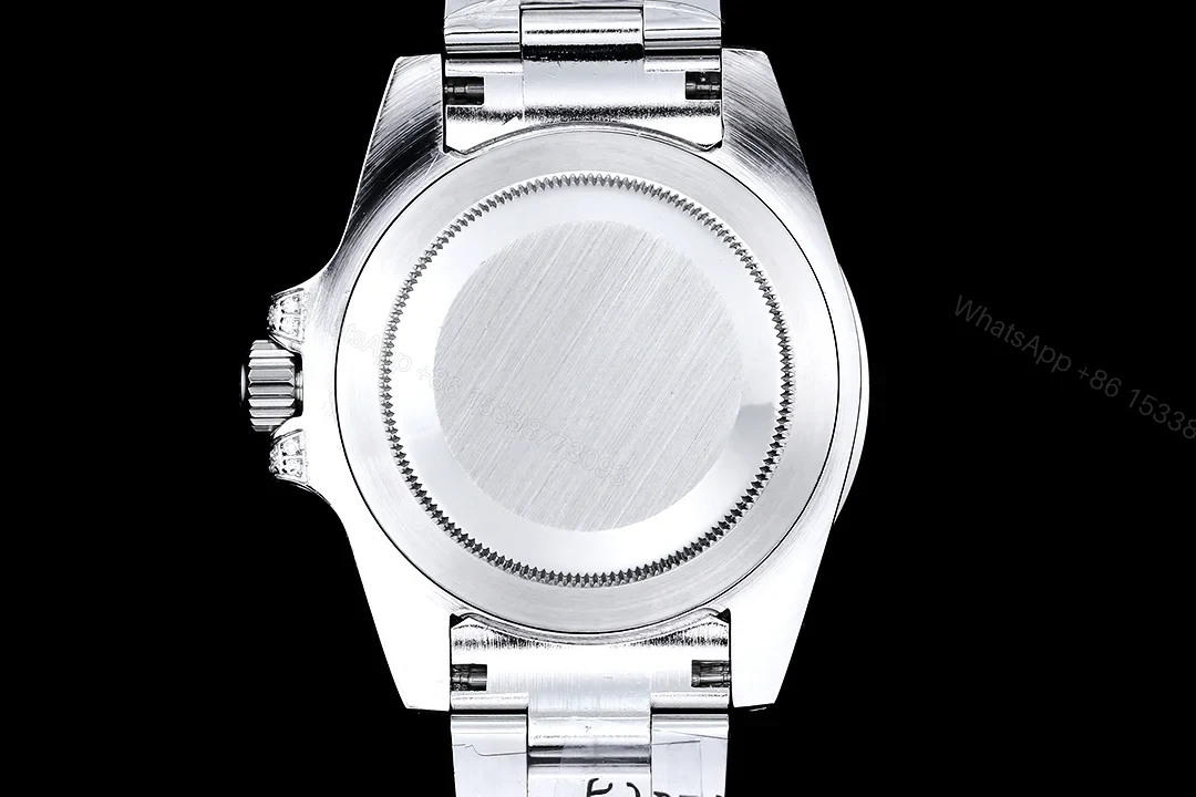 View 8 of Rolex Full Iced Diamond 904 Stainless Steel Luxury Watch 42mm Ultimate Edition RG-ROLEX-FULL-ICED-904-DIAMOND-42