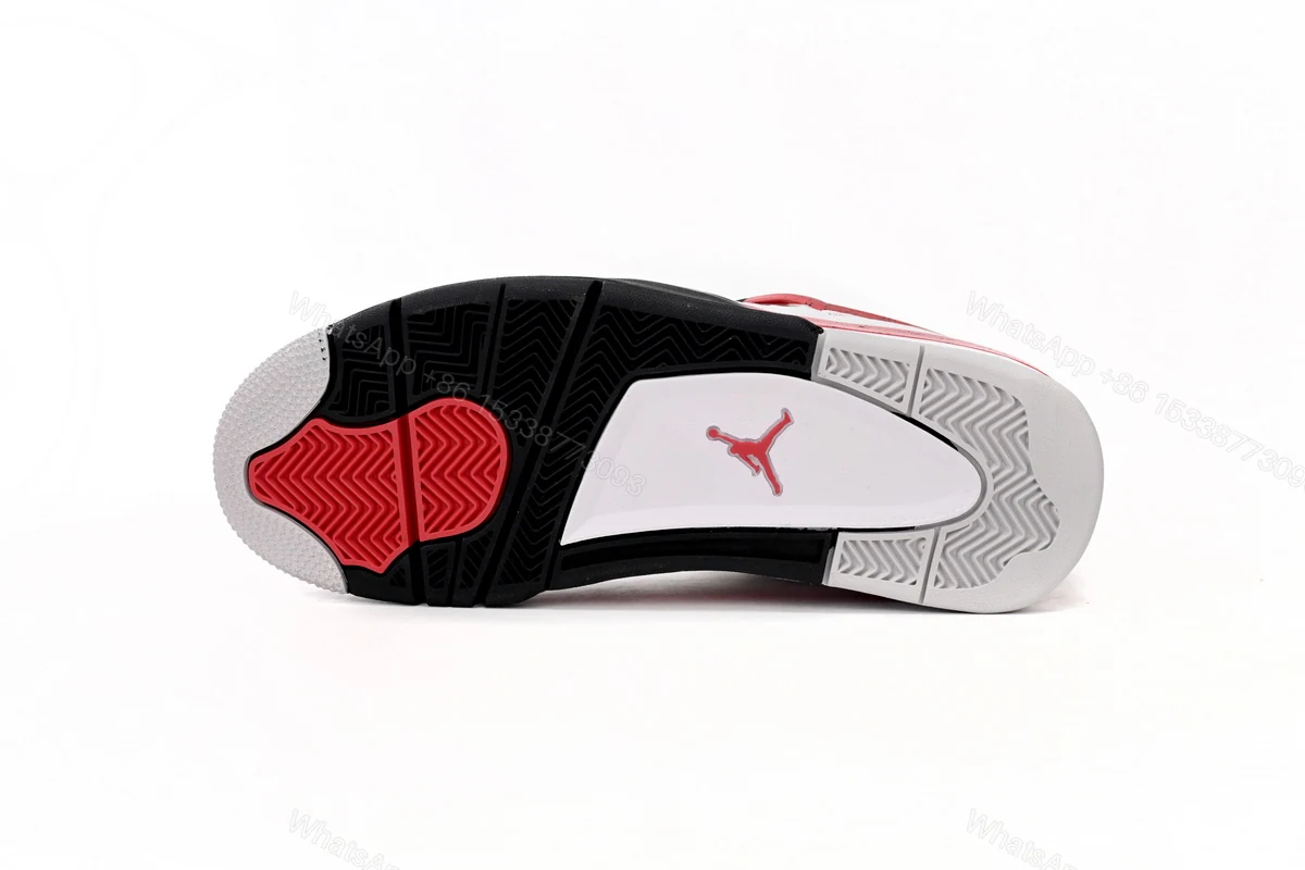 View 4 of Air Jordan 4 Retro Red Cement DH6927-161