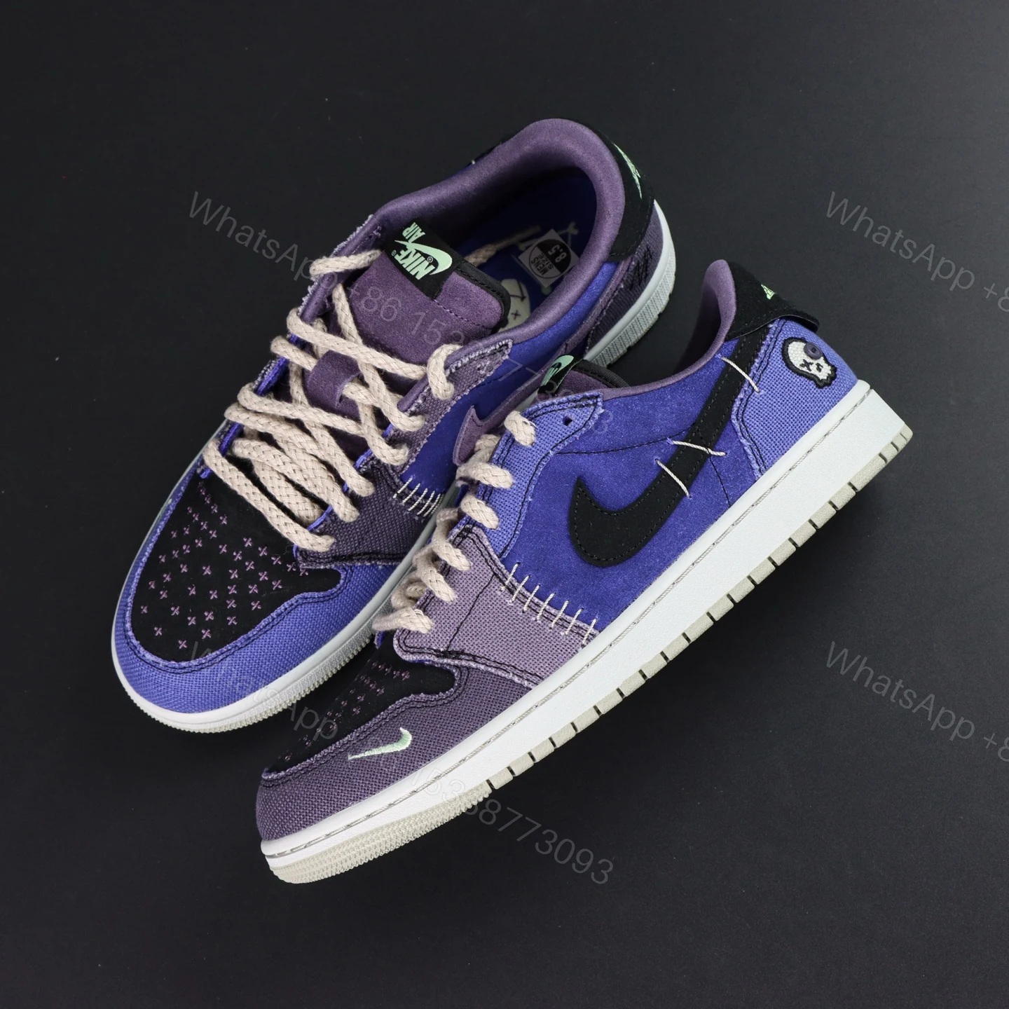 View 7 of Jordan 1 Retro Low OG Zion Williamson Voodoo Alternate 2025 Reps