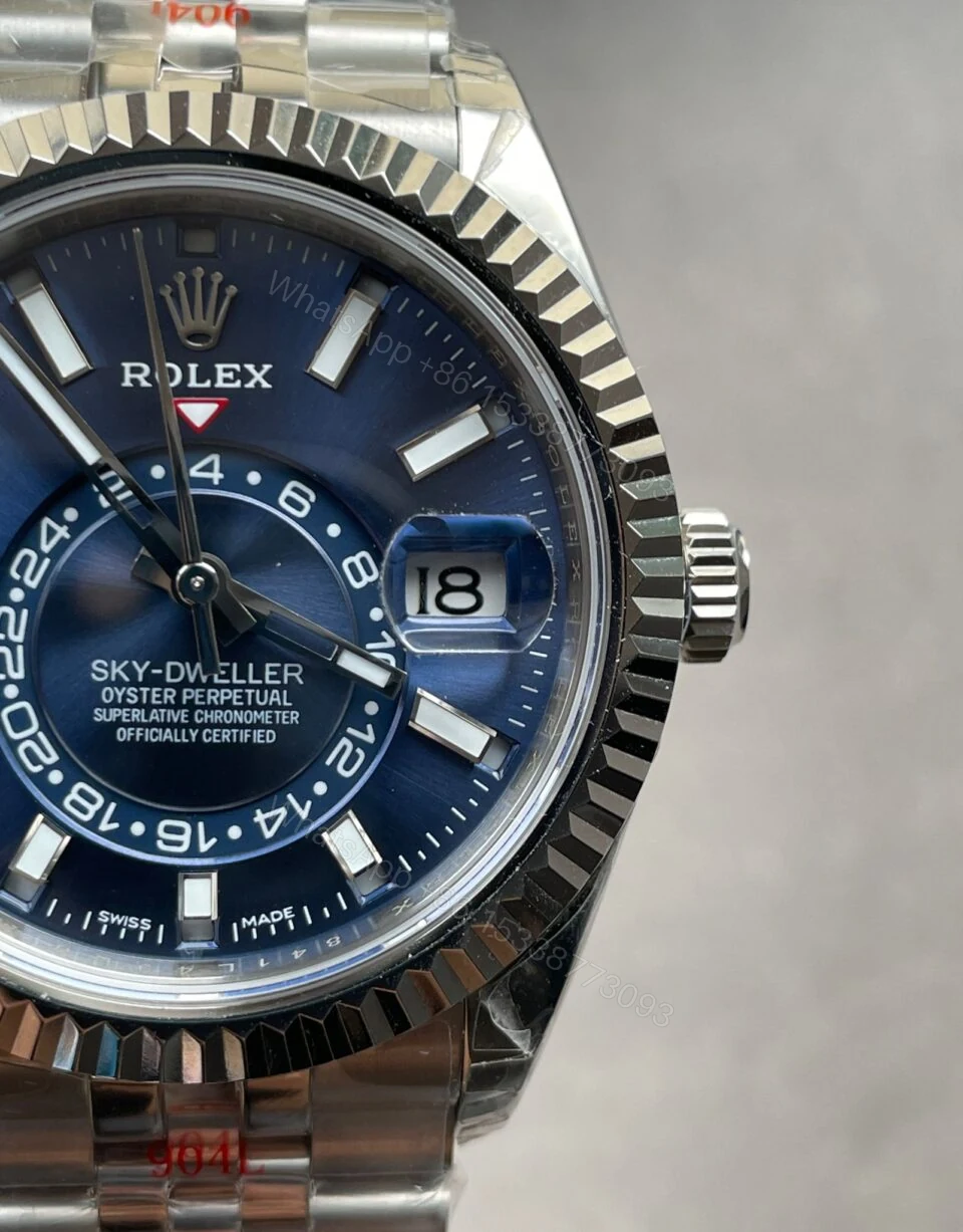 View 3 of Noob FACTORY 1:1 Rolex Sky-Dweller 326935 SS Blue Dial