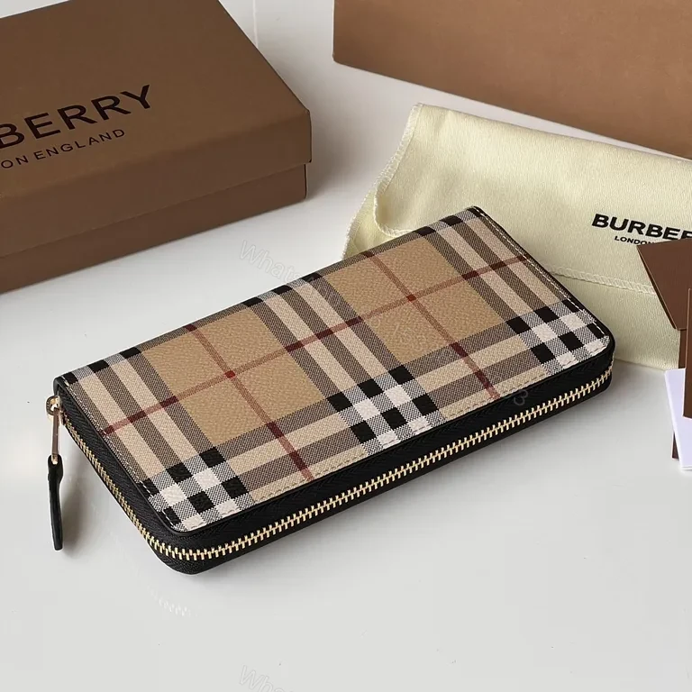 View 7 of Chic Plaid Signature Wallet: All-Day Luxury on the Go