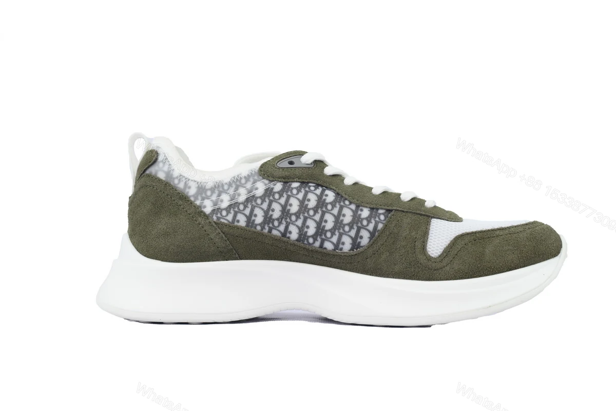Dior B25 Runner Olive 3SN283ZMI_H066 — view 2