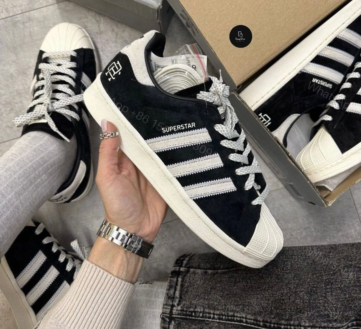 View 6 of ADIDAS ORIGINAL SUPERSTAR SUEDE FOR MEN
