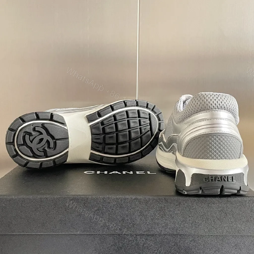 View 8 of Metallic Mesh High-Tops: Luxe Everyday Sneakers