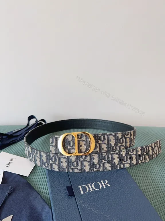 Dior Oblique Belt: Signature Pattern, All-Season Style — view 1