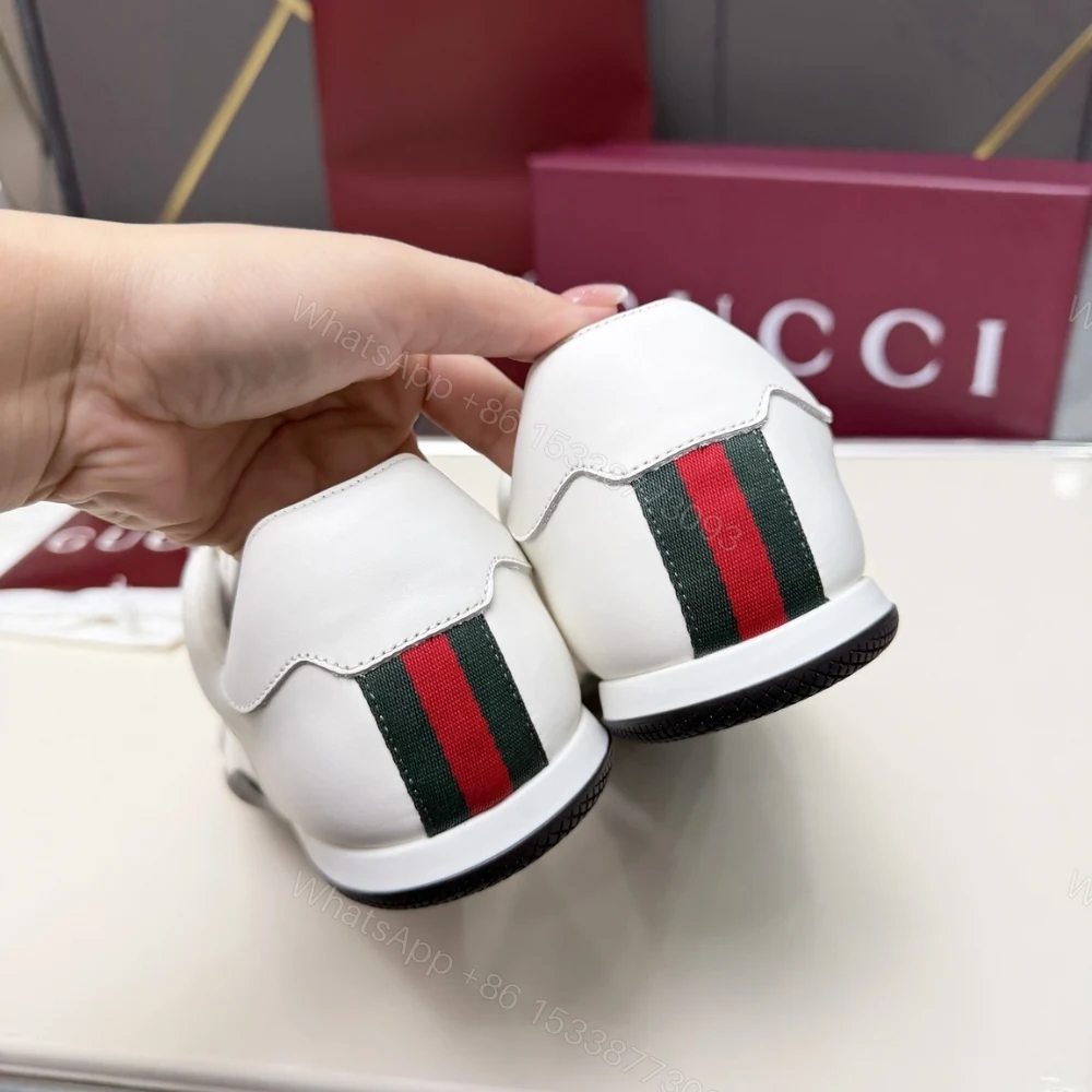 View 5 of Gucci Men Shift Trainers White