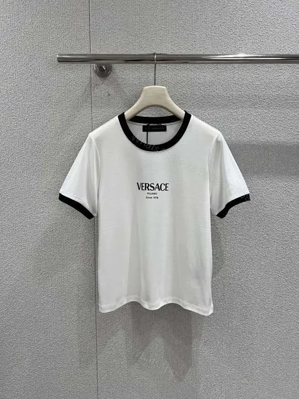 Monochrome Versace Tee: Elevated Everyday Comfort — view 1
