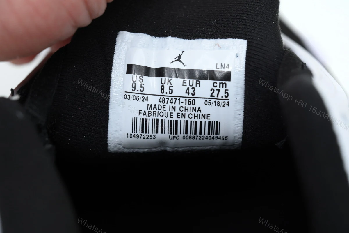 View 4 of Air Jordan 14 Retro 'Black Toe