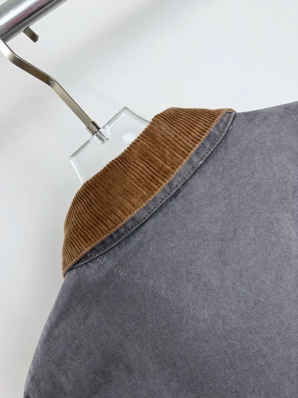 View 10 of Corduroy Collar Coach Jacket: Luxury Everyday Essential