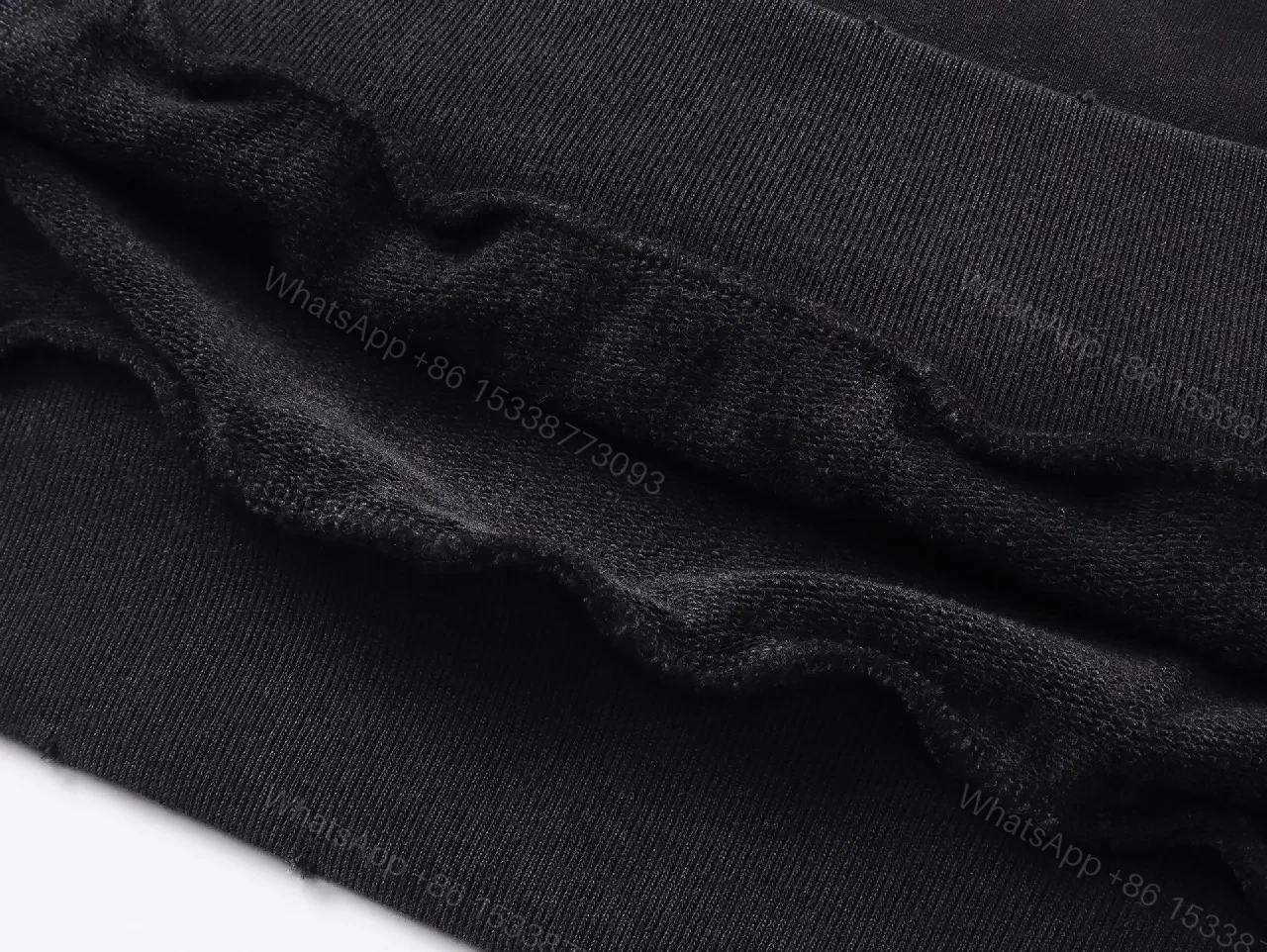 View 5 of Bold Tie-Dye Black Hoodie: Signature Details, Streetwear Essential