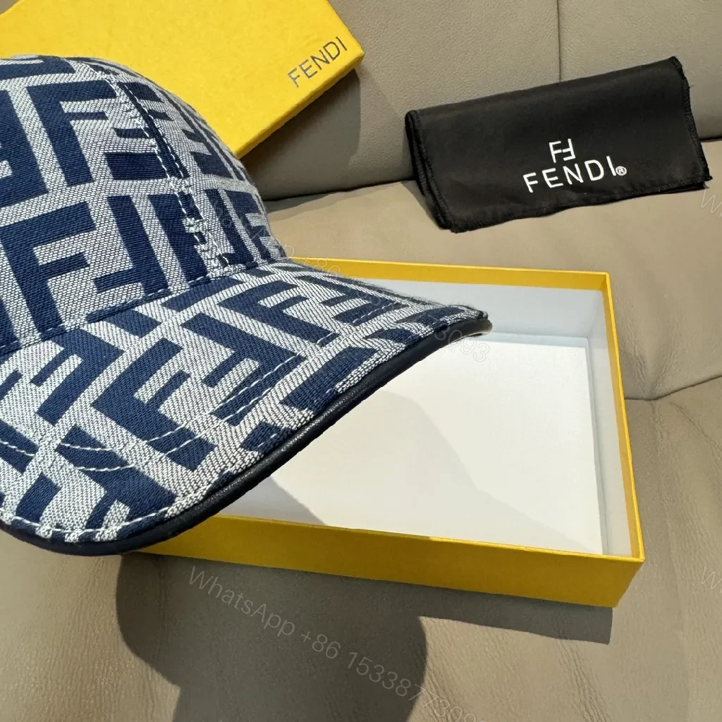 View 4 of Monogram Jacquard Cap: Luxe Streetwear, Structured Comfort