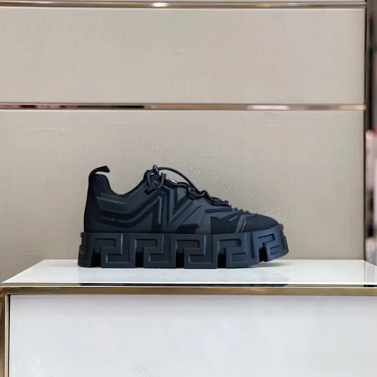 View 3 of Versace Bold silhouette Luxury Sneaker: All-Day Comfort