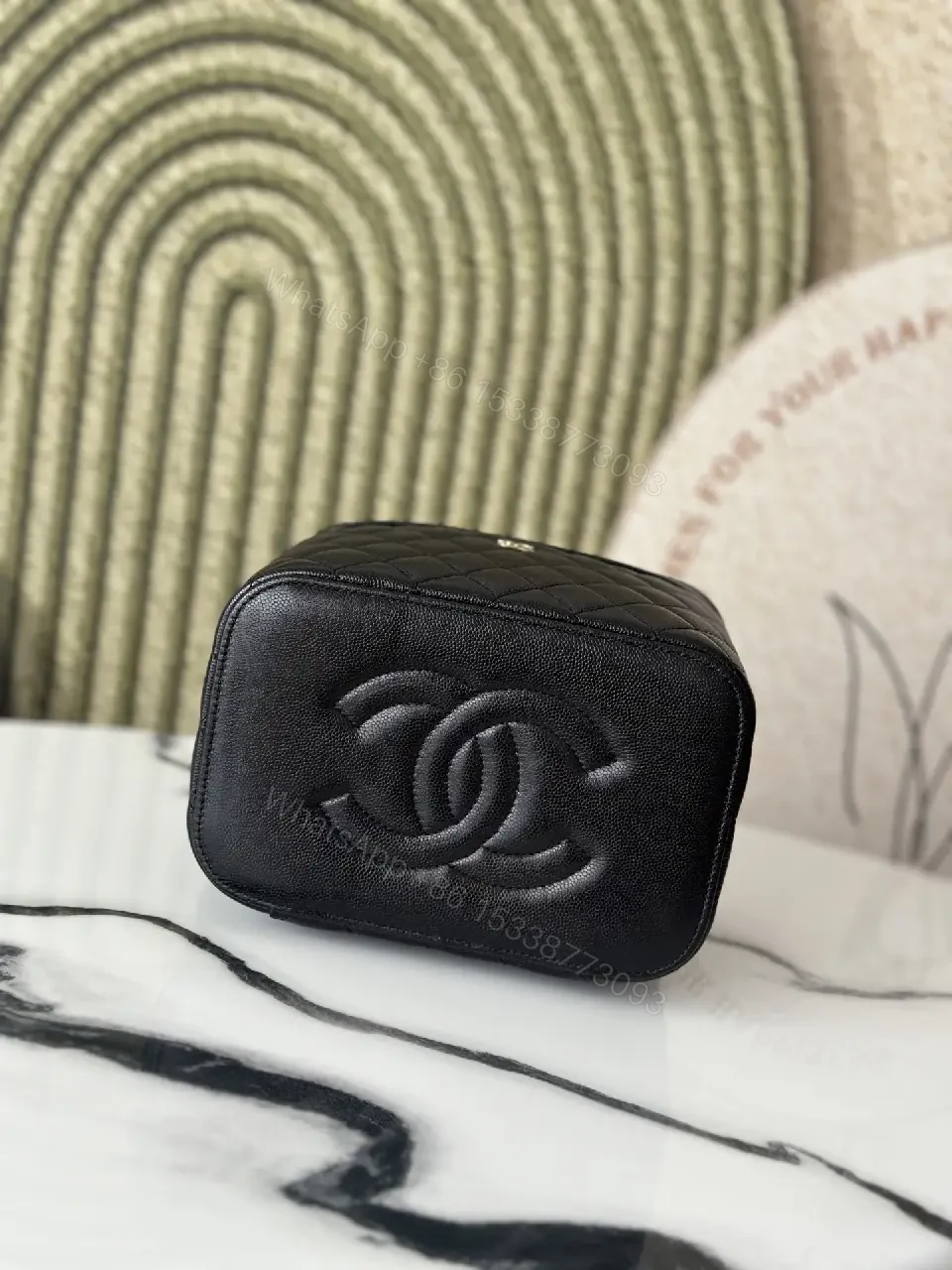 View 3 of Quilted Leather Compact Accessory: Everyday Elevation