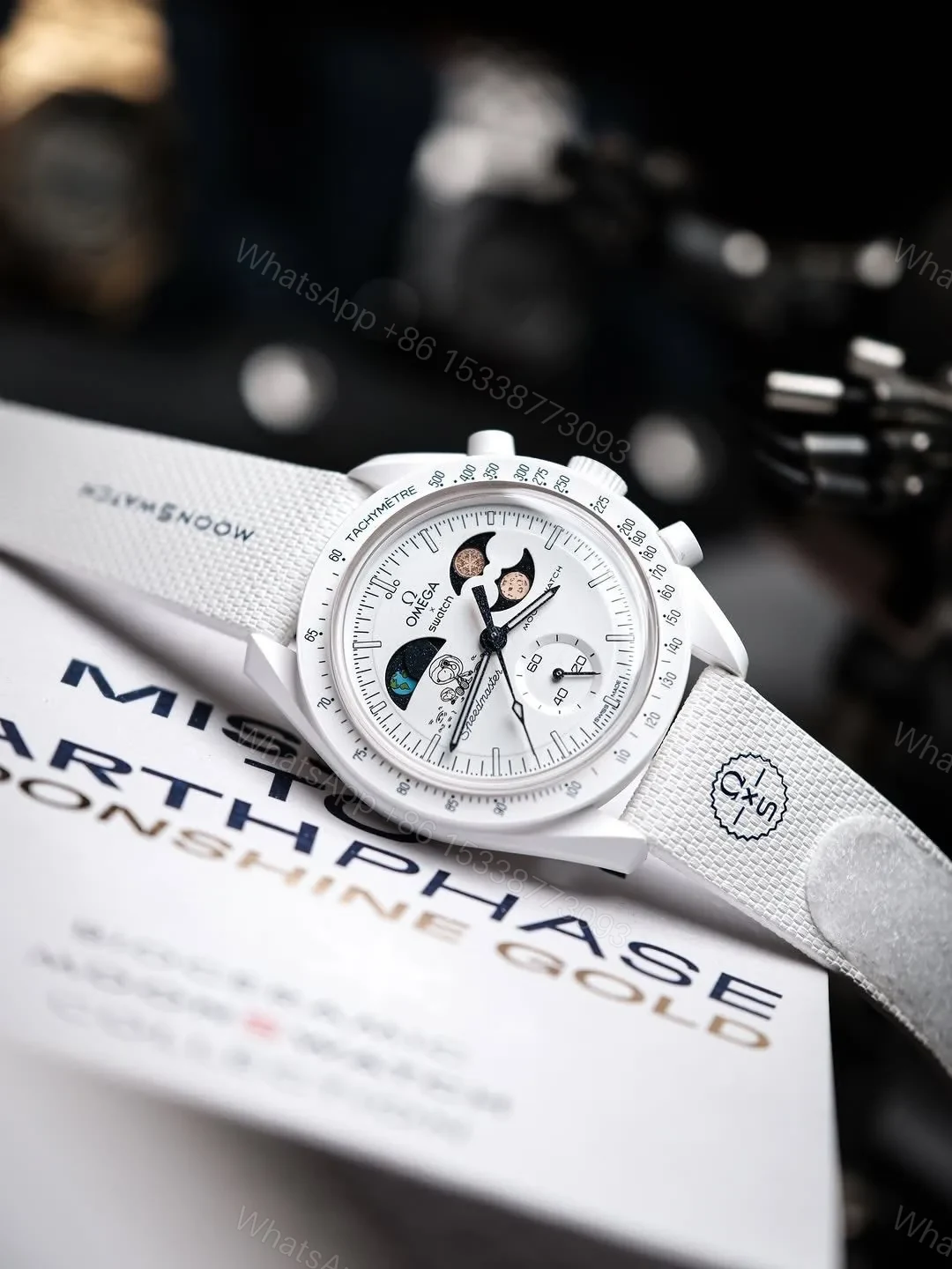 Omega x Swatch MoonSwatch Mission to Earthphase — view 1