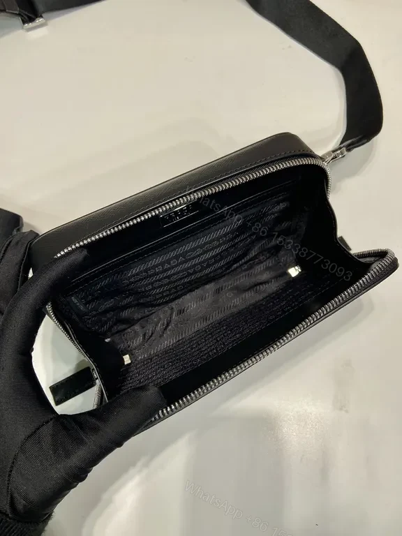 View 6 of Prada Saffiano Mini Crossbody: City-Chic, Quiet Luxury