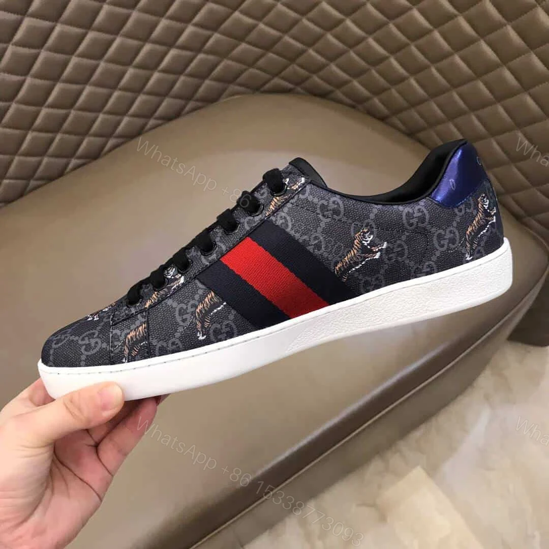 View 7 of GUCCI MEN’S ACE GG SUPREME TIGERS SNEAKER – GC9