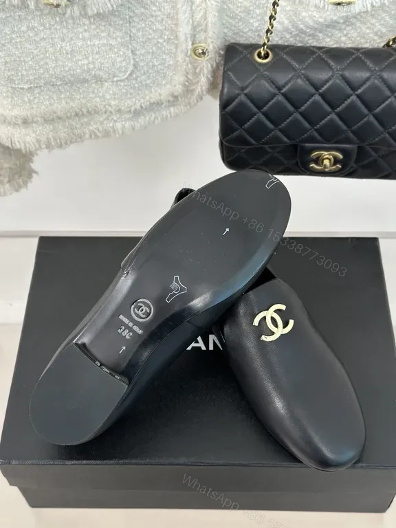 View 2 of Chic Leather Slip-Ons: Logo Hardware, All-Day Comfort