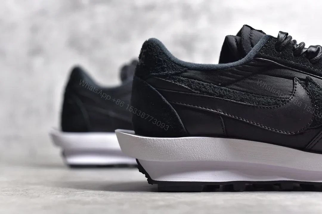 View 4 of Sacai ×Nike LDV Waffle Black Reps