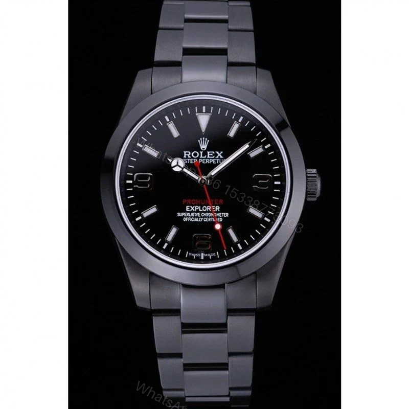 View 2 of Replica Rolex Explorer Black Dial 622549